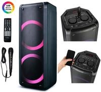 Reflexion PS09BT mit rotierenden Lichteffekten Party-Lautsprecher Stereo (Bluetooth,