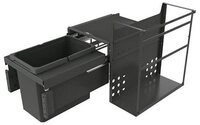 Naber Einbaum&uuml;lleimer Abfallsammler Cox&reg; Base Q 360 S/400-1, f&uuml;r Frontauszug, zur