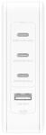 Belkin 140 Watt 4-Port GaN Ladeger&auml;t mit UK, EU, US Stecker USB-Ladeger&auml;t
