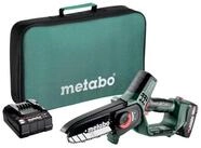 metabo Akku-Kettens&auml;ge MS 18 LTX 15 Akku-Geh&ouml;lzs&auml;ge 600856500, inkl. Akku,...