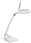 MAUL Lupenlampe MAUL Lupenleuchte MAULiris LED 6.500 K dimmbar Standfu&szlig; wei&szlig;,...