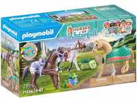 Playmobil Horses of Waterfall - 3 Pferde: Morgan, Quarter Horse & Shagya Araber...