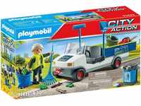 Playmobil® Konstruktions-Spielset Stadtreinigung mit E-Fahrzeug (71433), City