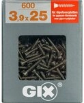 SPAX Trockenbauschrauber Spax Schnellbauschrauben 3.9 x 25 mm PH 2 - 600