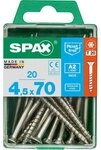 SPAX Holzbauschraube Spax Universalschrauben 4.5 x 70 mm TX 20 - 20