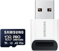 Samsung PRO Ultimate microSD 128GB Speicherkarte (128 GB, Video Speed Class 30