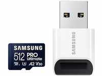 Samsung PRO Ultimate MicroSD UHS-I 512 GB Speicherkarte (512 GB, Video Speed...