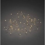 KONSTSMIDE LED-Lichterkette 6386-860 LED Tropfenlichterkette 50er bernstein