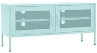 vidaXL TV-Schrank TV-Schrank Minzgr&uuml;n 105x35x50 cm Stahl (1-St)