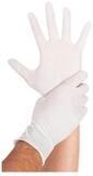 Franz Mensch Nitril-Handschuhe Hygostar "Safe Light", Wei&szlig;, 100 St&uuml;ck &ouml;l- und