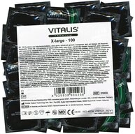 VITALIS XXL-Kondome PREMIUM X-Large (extra lange Kondome) gro&szlig;e Packung mit, 100