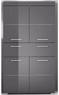 trendteam Hochschrank Amanda Badezimmerschrank Standschrank Highboard Badm&ouml;bel...