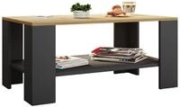 VCM Couchtisch Beistelltisch Wohnzimmer Dalus H. 41 x B. 90 x T., Holz Beistelltisch