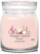 Yankee Candle Duftkerze Aromatic candle Signature glass medium Pink Sands 368 g