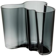 IITTALA Dekovase Aalto Dunkelgrau 16 cm