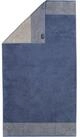 Caw&ouml; Handt&uuml;cher Luxury Home Two-Tone 590, 100% Baumwolle (1-St) blau 80 cm x 150 cm