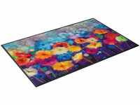 Wash+Dry Fußmatte waschbar Flowerlover 50 x 75 cm