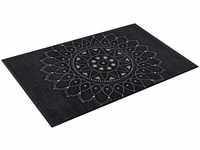 Teppich Purnima, wash+dry by Kleen-Tex, rechteckig, Höhe: 7 mm, Mandala Motiv,