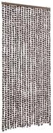 vidaXL Insektenschutz-Vorhang Insektenschutz-Vorhang Braun und Wei&szlig; 90x220 cm
