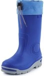 Ladeheid lange Regenschuhe LARB014 Gummistiefel Kinder mit Stulpe zum Festziehen