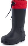 Ladeheid lange Regenschuhe LARB014 Gummistiefel Kinder mit Stulpe zum Festziehen