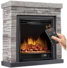 KESSER Elektrokamin, Elektrokamin Standkamin Kamin elektrisch mit LED 3D-Flamme