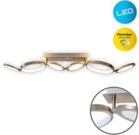 n&auml;ve LED Deckenleuchte Stelari, Dimmfunktion, LED wechselbar, Warmwei&szlig;, 3...