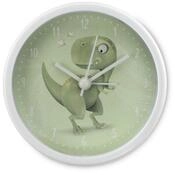Hama Kinderwecker Kinderwecker "Happy Dino" &ndash; ger&auml;uschlos, analog, ideal...
