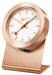 MONDAINE Wecker Mondaine A660.30318.82SBK magnetische ros&eacute;goldene Wanduhr...