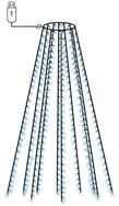 vidaXL Lichterschlauch Weihnachtsbaum-Lichternetz mit 300 LEDs Blau 300 cm