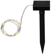 STAR TRADING LED-Lichterkette LED Solar Lichterkette Tautropfen Dew Drop 50LED