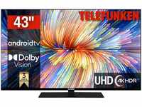 Telefunken D43V950M2CWH LED-Fernseher (108 cm/43 Zoll, 4K Ultra HD, Smart-TV, Dolby