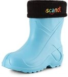 Ladeheid Kinder federleichte EVA Thermo Regenschuhe gef&uuml;ttert LA-763 Gummistiefel