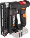 Worx Akku-Tacker WX843.9 NailForce, f&uuml;r N&auml;gel bis 15mm & Tackerklammer bis 14mm,