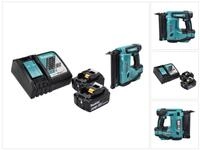 Makita Nagler DBN 500 RG Akku Stauchkopfnagler 18 V 15-50 mm + 2x Akku 6,0 Ah + Lad