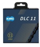 KMC Fahrradkette KMC Kette DLC 11 schwarz 1/2" x 11/128" 118 Glieder 5,65mm11-f.
