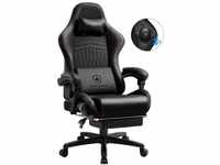 GTPLAYER Gaming-Stuhl ergonomischer Bürostuhl mit HIFI Stereo Lautsprecher,