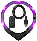 LEUCHTIE Leuchthalsband LEUCHTIE Easy Charge Bewegungssensor lavendel 52,5