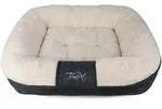 TrendPet Tierbett Hundebett "LunaLounge" Beige, 100% Polyester, in 3 Gr&ouml;&szlig;en