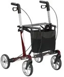 RUSSKA Rollator Russka Vital Carbon Rollator rot 54 cm