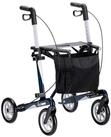 RUSSKA Rollator Russka Rollator Vital Carbon Plus - Saphirblau 62 cm Sitzh&Atilde;&para;he