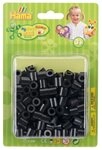 Hama Hama 8518 - Perlen, B&uuml;gelperlen Maxi, 250 St&uuml;ck, schwarz