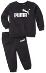 PUMA Trainingsanzug Puma Baby Jogginganzug Minicats ESS Crew Jogger 846141 schwarz 62