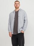 Jack & Jones PlusSize Kapuzensweatjacke JJEBRADLEY mit Kapuze und weichem