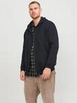Kapuzensweatjacke "JJEBRADLEY mit Kapuze und weichem Innenmaterial", Herren, Gr. 3XL,