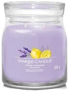 Yankee Candle Duftkerze Aromatic candle Signature glass medium Lemon Lavender 368 g