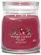 Yankee Candle Duftkerze Aromatic candle Signature glass medium Black Cherry 368...