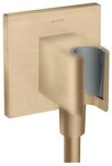 hansgrohe Wandanschlussbogen Axor ShowerSolutions, Wandanschluss eckig mit