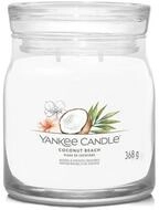 Yankee Candle Duftkerze Aromatic candle Signature glass medium Coconut Beach 368 g