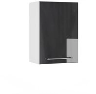 Vicco H&auml;ngeschrank Fame-Line, Anthrazit Hochglanz/Wei&szlig;, 50 cm (1-St)